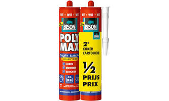Bison Poly Max High Tack Express Wit Duo Verpakking