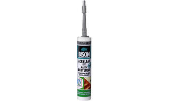 Bison Acrylaatkit grijs 300 ml