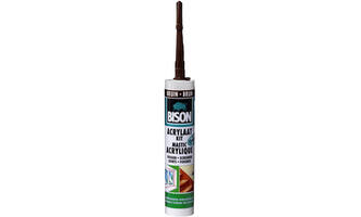 Bison Acrylaatkit Bruin 300 ml