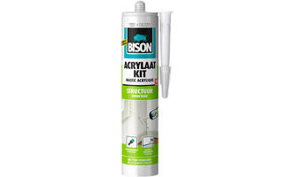 Bison Acrylaatkit Structuur Wit 300 ml