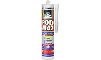 Bison Polymax High Tack Express Transparant