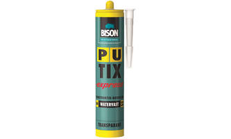Bison Prof Pu-Tix Express Transparant Crt 340 g
