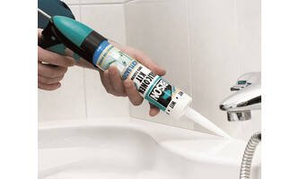 Bison Siliconenkit Acrylbaden Transparant 300 ml