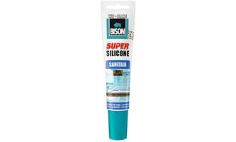 Bison Super Siliconenkit Wit 150 ml