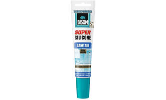 Bison Super Siliconenkit Transparant 150 ml