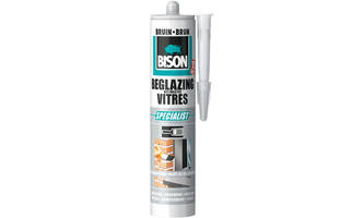 Bison Beglazingskit Bruin 290 ml