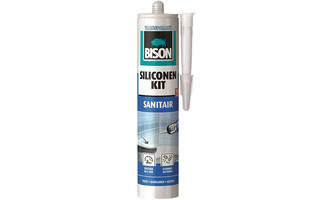 Bison Siliconenkit Sanitair Transparant 300 ml