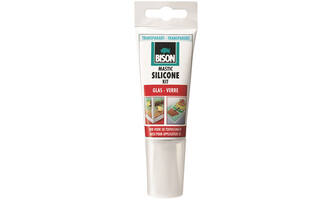 Bison Siliconenkit Glas Transparant 60 ml Tube