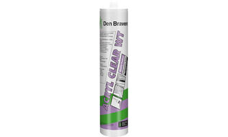 Zwaluw Den Braven Acryl Clear WT 310 ml Transparant