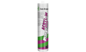 Zwaluw Den Braven Acryl-W 310 ml Zwart