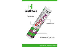 Zwaluw Den Braven Clear Fix Kristal Helder 290 ml