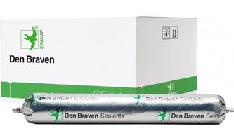 Zwaluw Den Braven Silicone Naf 600 ml RAL9002