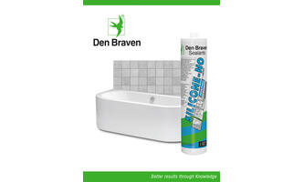 Zwaluw Silicone-No+Sanitary 310 ml Zwart
