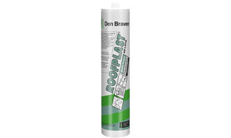 Zwaluw Den Braven Roofplast 310 ml Zwart