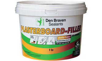 Zwaluw Den Braven Plasterboard-Filler 310 ml Wit