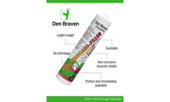 Zwaluw Den Braven Plasterboard-Filler 310 ml Wit