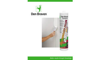 Zwaluw Den Braven Plasterboard-Filler 310 ml Wit