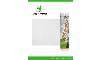Zwaluw Den Braven Stuc-O-Seal 310 ml Wit