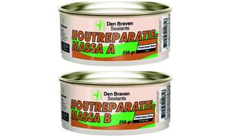 Zwaluw Den Braven Houtreparatiemassa 2K 500 g Naturel