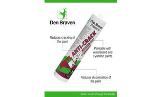 Zwaluw Den Braven Acryl Anti-Crack 310 ml Wit