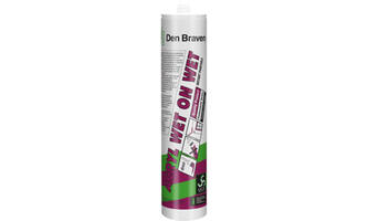 Zwaluw Den Braven Acryl Wet-On-Wet 310 ml Wit