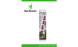Zwaluw Den Braven Acryl Wet-On-Wet 310 ml Wit