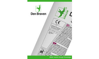 Zwaluw Den Braven Acryl Wet-On-Wet 310 ml Wit