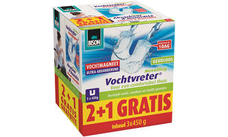 Bison Vochtvreter Magneet Neutraal 3x450 g