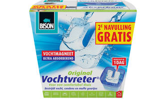 Bison Vochtvreter Magneet + Navul 450 g