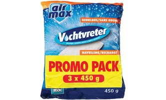 Bison Air Max Vochtvreter Navulling 3 x 450 g