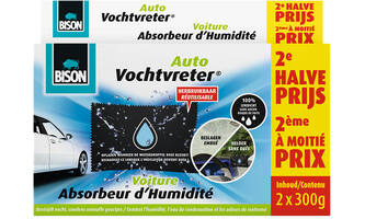 Bison Auto Vochtvreter 2x300G 2E Halve Prijs