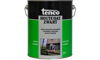 Tenco Houtcoat Zwart