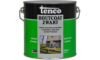 Tenco Houtcoat Zwart 2,5 L