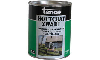 Tenco Houtcoat Zwart 1 L