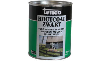 Tenco Houtcoat Zwart 1 L