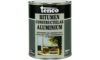Tenco Bitumen Constuctielak Aluminium 1 L
