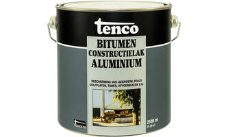Tenco Bitumen Constuctielak Aluminium