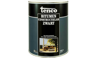 Tenco Bitumen Constructielak Zwart 5 L