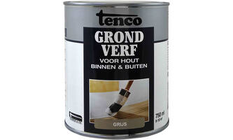 Tenco Grondverf Dekkend Mat Grijs 750 ml