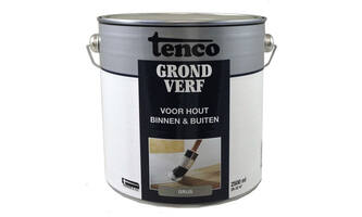 Tenco Grondverf Waterbasis Dekkend Mat Grijs 2,5 L