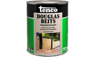 Tenco Douglas Houtbeits Transparant Blank 1 L