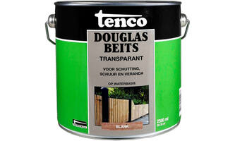 Tenco Douglas Houtbeits Transparant Blank