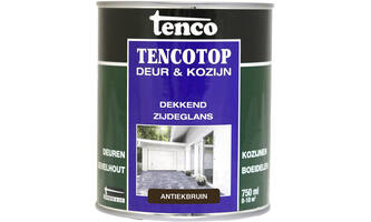 Tenco Tencotop Deur & Kozijn Dekkend Zijdeglans 38 Antiekbruin 750 ml
