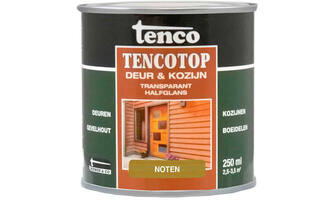 Tenco Tencotop Deur & Kozijn Dekkend Zijdeglans Noten 250 ml