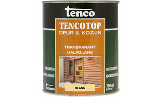 Tenco Tencotop Deur & Kozijn Transparant Halfglans 201 Blank 750 ml