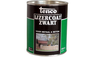 Tenco Ijzercoat Zwart 1 L