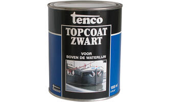 Tenco Topcoat Zwart 1 L