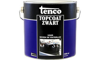 Tenco Topcoat Zwart 2,5 L