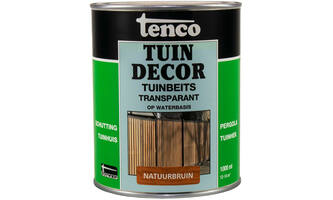 Tenco Tuindecor Transparant Natuurbruin 1 L