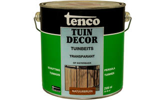 Tenco Tuindecor Transparant Natuurbruin